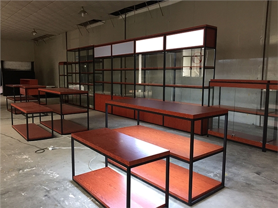 清漆展柜 清漆展柜