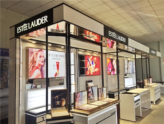 烤漆化妆品展柜 烤漆化妆品展柜
