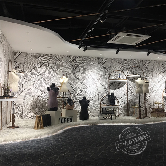 服装展柜 服装展柜