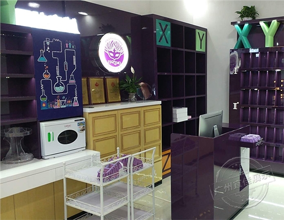 时尚化妆品展示柜 时尚化妆品展示柜
