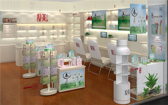 化妆品展示柜定制 化妆品展示柜定制