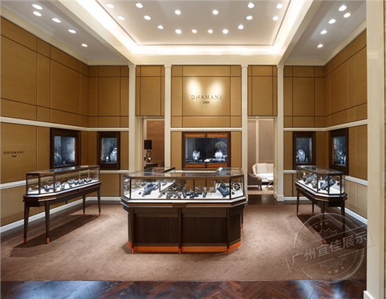 仿古珠宝展柜 仿古珠宝展柜