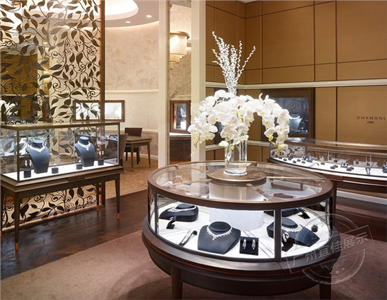 仿古珠宝展柜 仿古珠宝展柜