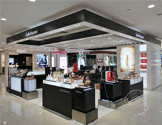 中纤板化妆品展柜 中纤板化妆品展柜