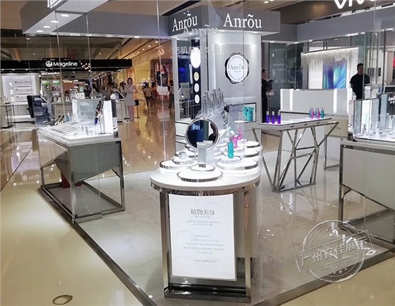 中堂化妆品展示柜 中堂化妆品展示柜