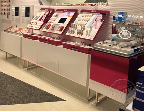 韩国化妆品店展柜 韩国化妆品店展柜