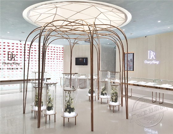 不锈钢珠宝展柜制作 不锈钢珠宝展柜制作
