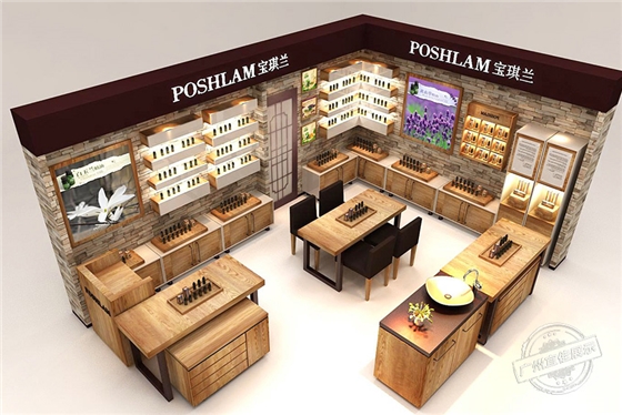 温州化妆品展柜厂 温州化妆品展柜厂