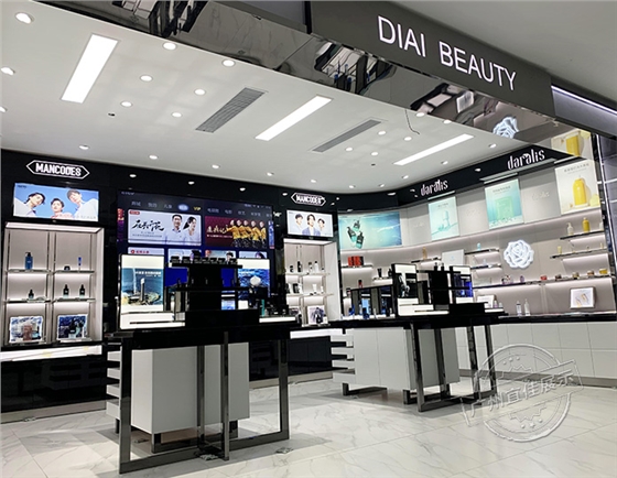 化妆品专卖店展示柜 化妆品专卖店展示柜