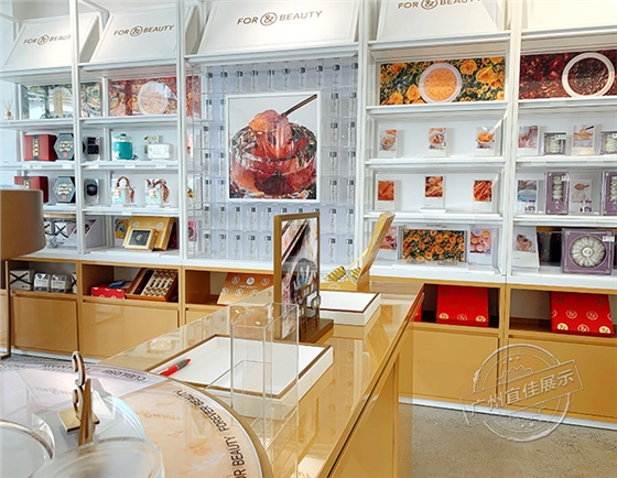 美容院化妆品展柜 美容院化妆品展柜