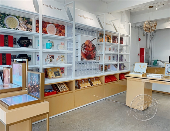 美容院化妆品展柜 美容院化妆品展柜