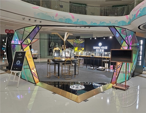 快闪店珠宝展柜定制 快闪店珠宝展柜定制