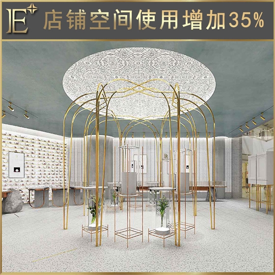 商场珠宝展柜设计 商场珠宝展柜设计