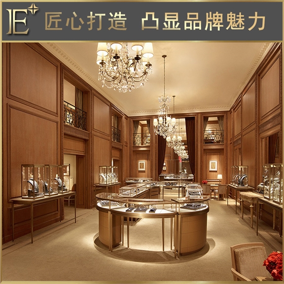 玻璃珠宝展柜设计 玻璃珠宝展柜设计