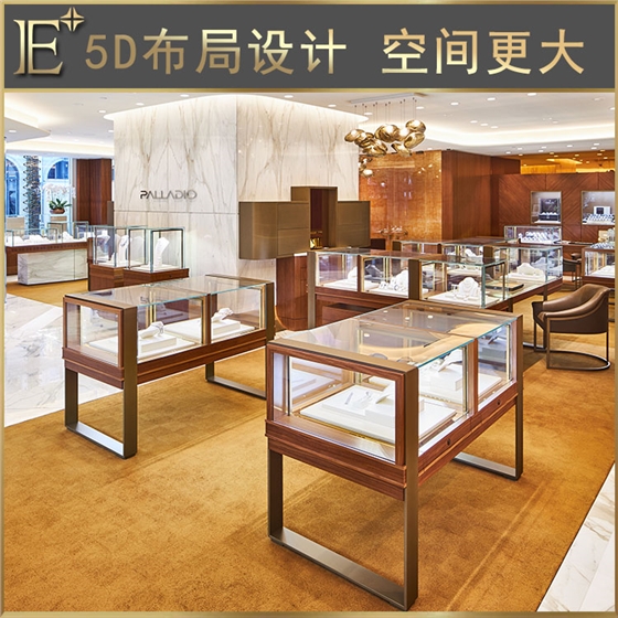 l形珠宝展柜 l形珠宝展柜