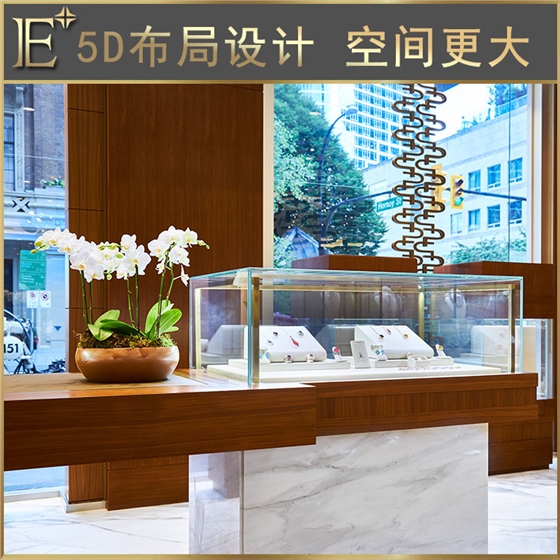 l形珠宝展柜 l形珠宝展柜