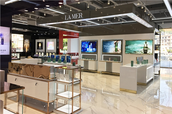 化妆品店彩妆柜台 化妆品店彩妆柜台