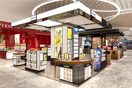 商场化妆品展柜设计 商场化妆品展柜设计