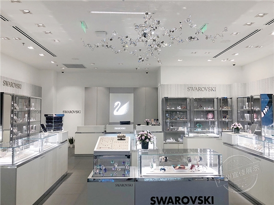 玻璃珠宝展柜设计 玻璃珠宝展柜设计