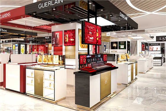 化妆品烤漆展柜厂 化妆品烤漆展柜厂