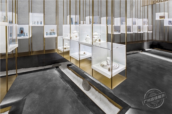 金属珠宝展柜定制 金属珠宝展柜定制