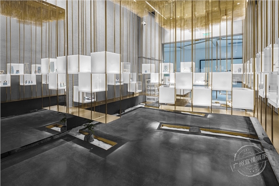 金属珠宝展柜定制 金属珠宝展柜定制